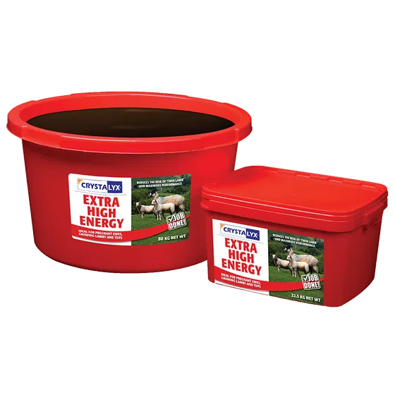 Crystalyx feed lick buckets