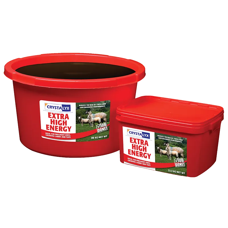 Crystalyx feed lick buckets