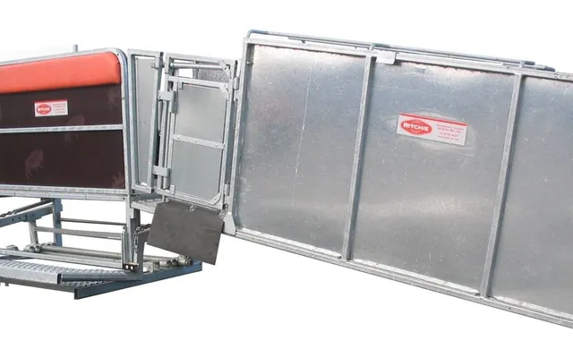 A Ritchie sheep handling and turnover system